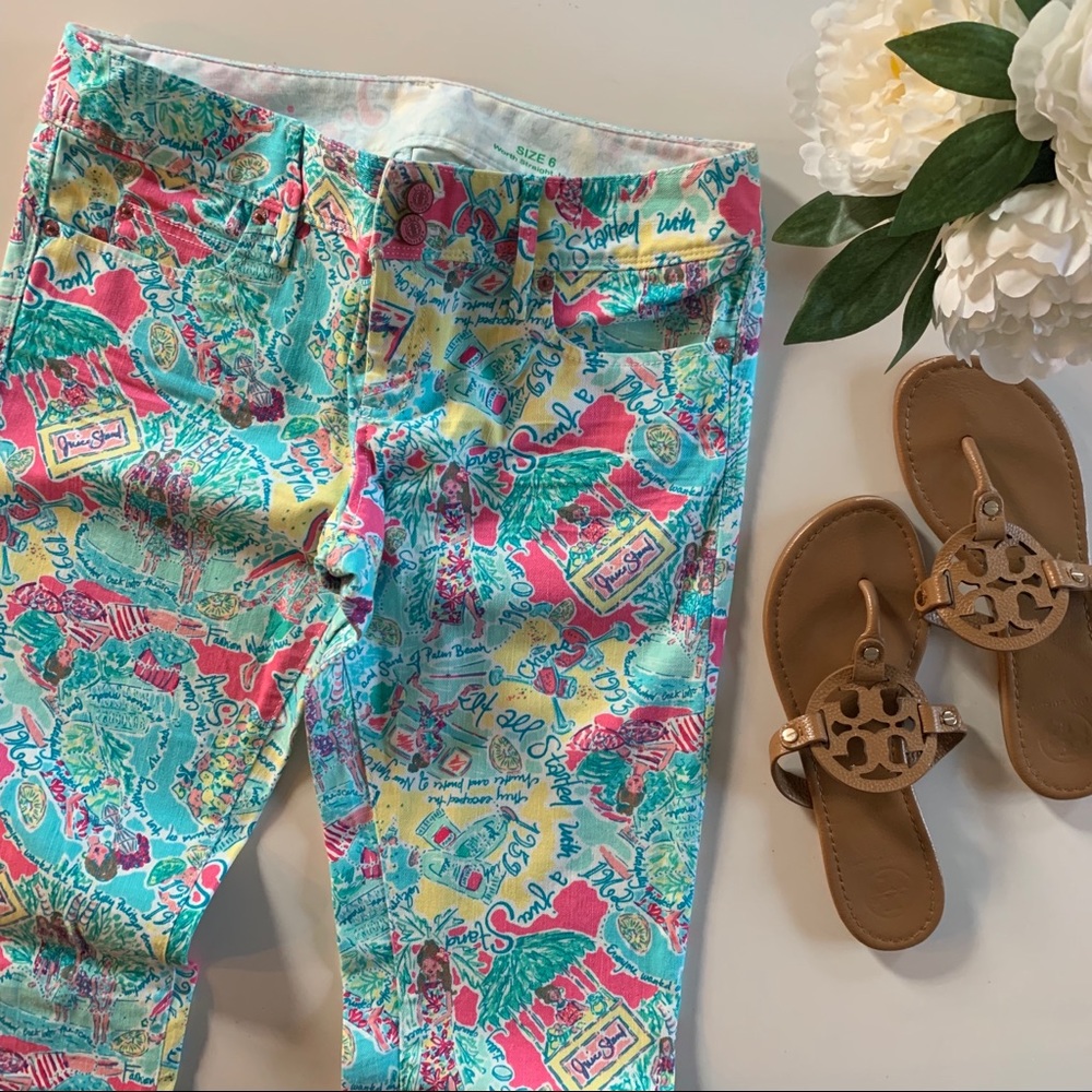 SOLD - Worn once size 6 Lilly worth skinny jean